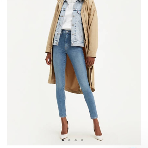 Levi’s Mile High Super Skinny Jeans🤍✨ - Picture 5 of 6